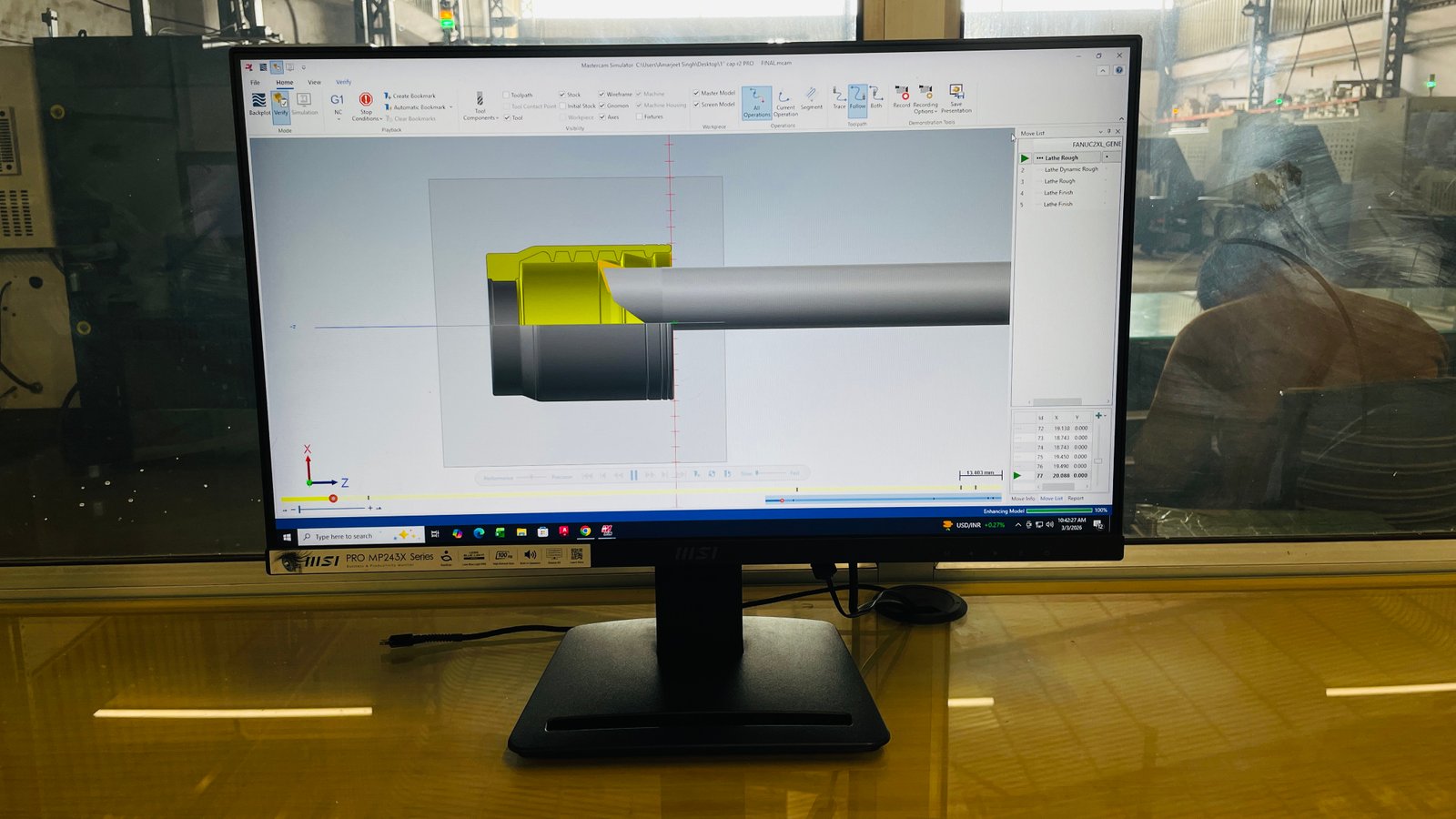 Profile Projector